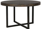 Rustique Dining Table RND -Bark Brown