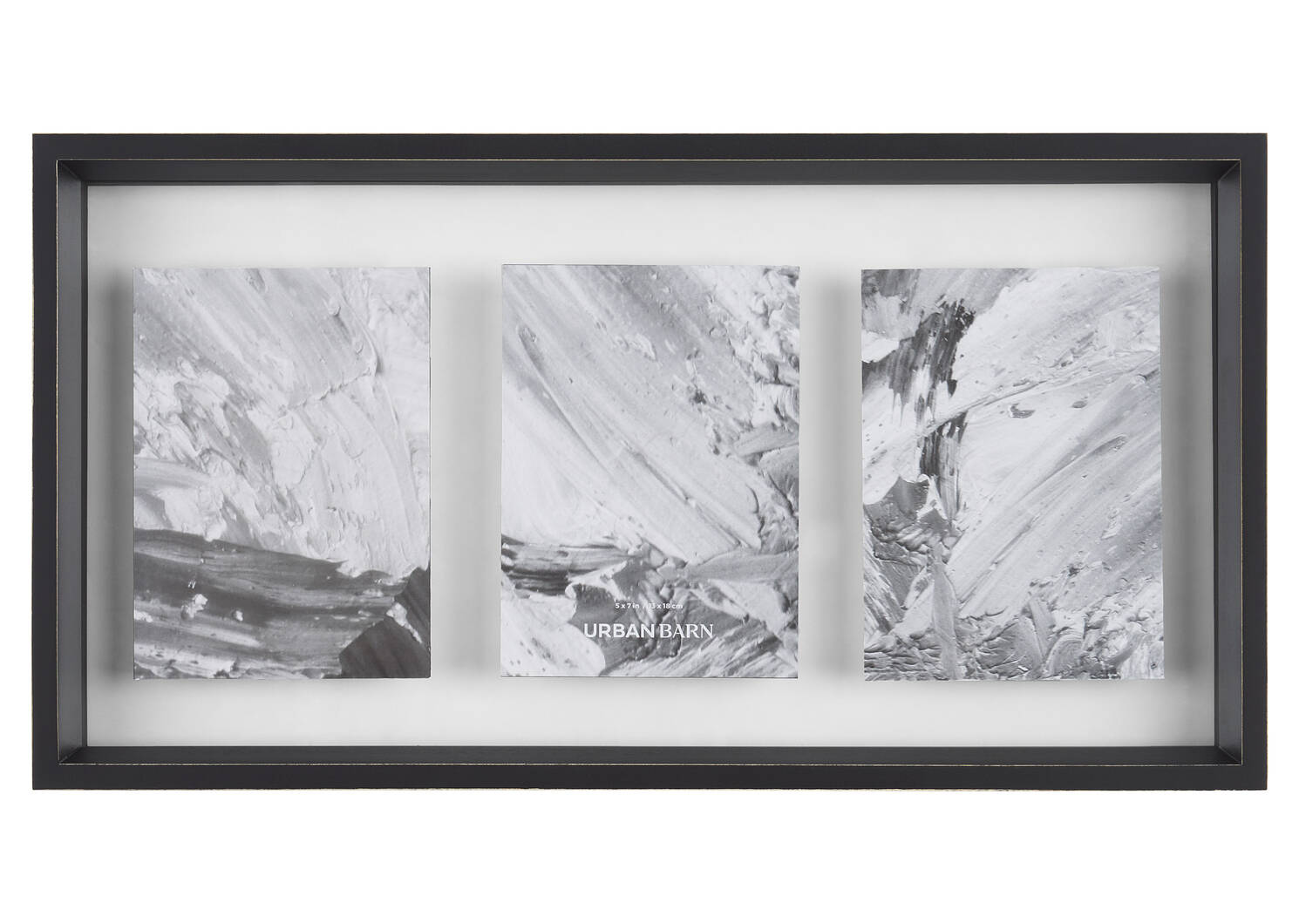 Omry Float Frame 3-5x7 Black