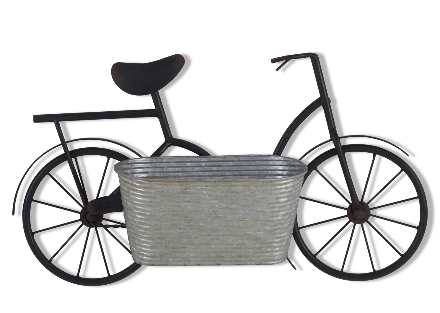 Jardinière mur. panier bicyclette Alwyn