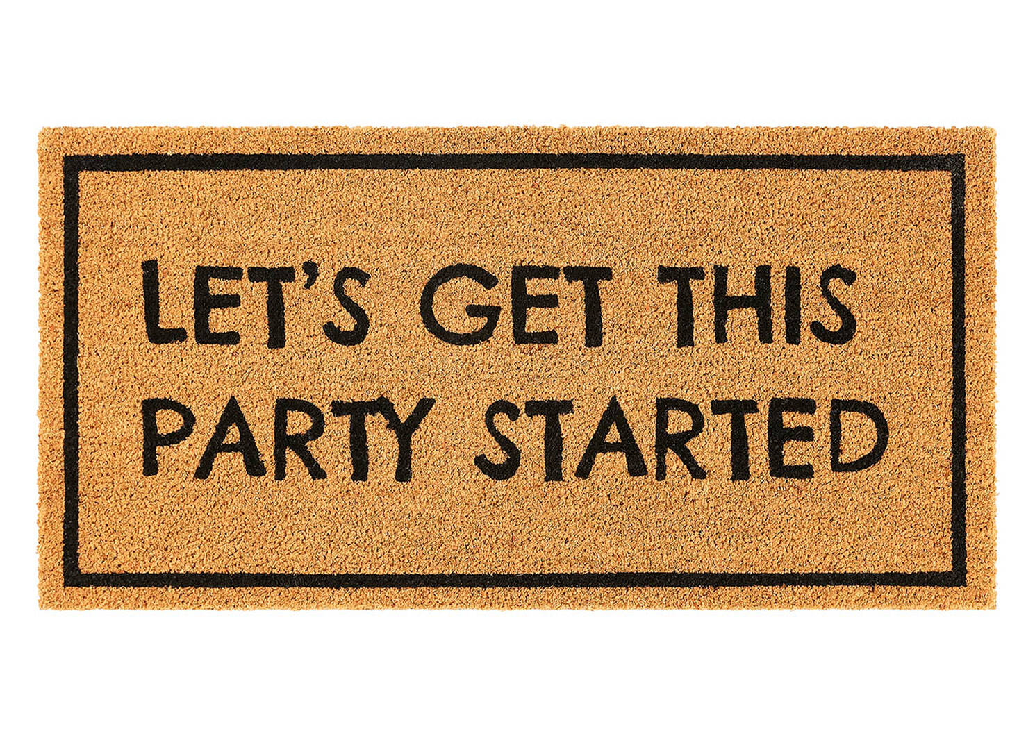 party started doormat urban barn