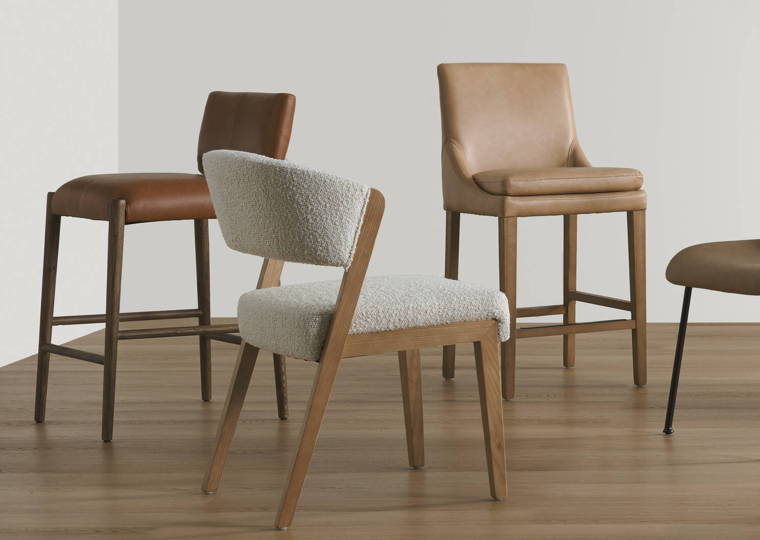 Tabouret Murdoch -Allister parch/faon