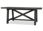 Ironside Ext Dining Table Rect -Smoke