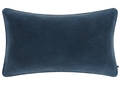 Coussin en velours Daria 14x24 marine