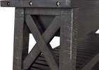 Ironside 2 Drawer Console Table -Smoke