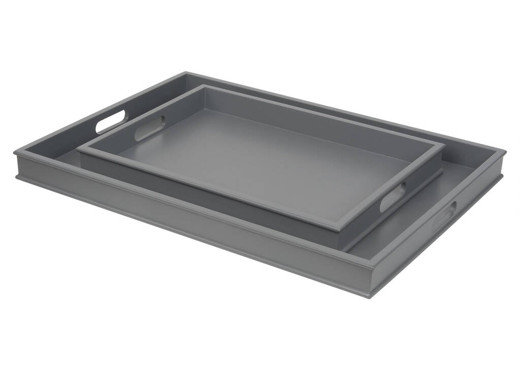 Montreal Trays - Cool Grey