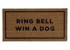 Ring Bell Win a Dog Doormat