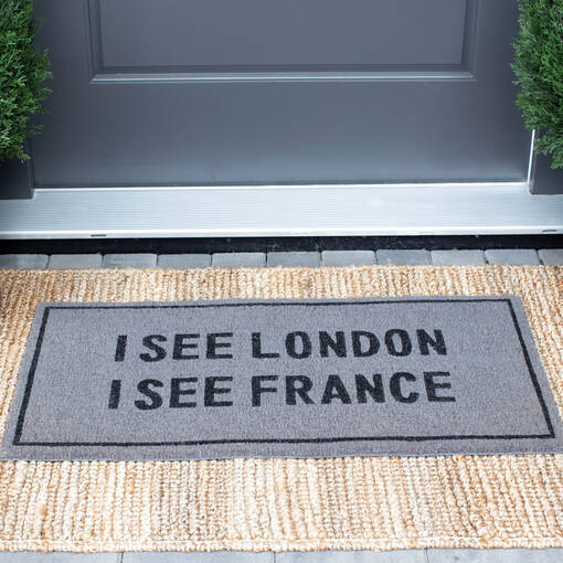 I See London Doormat Grey
