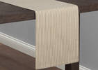 Beaumaris Stripe Table Runner Sand/Na