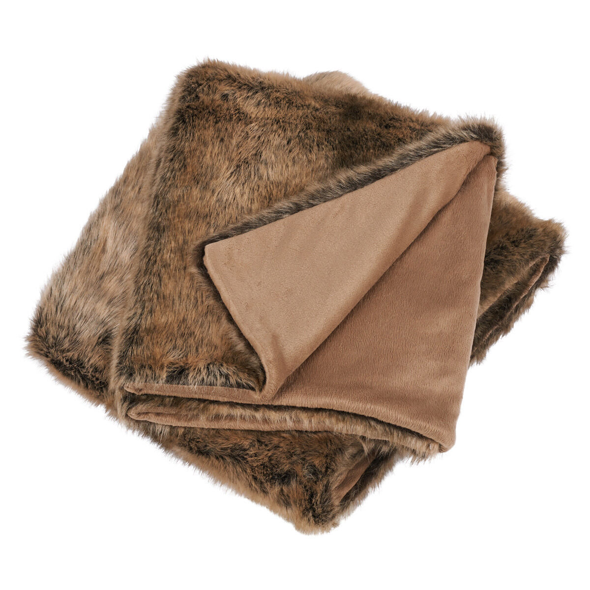 Fauna faux fur throw blanket sales