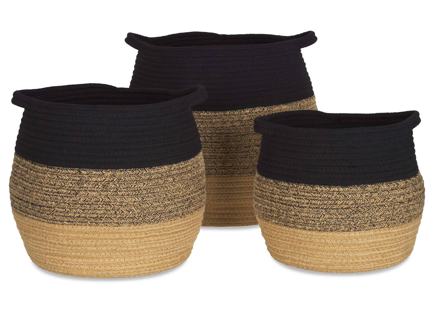 Azibo Basket Medium Black/Natural