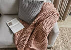 Rosalind Throw Ballet Pink