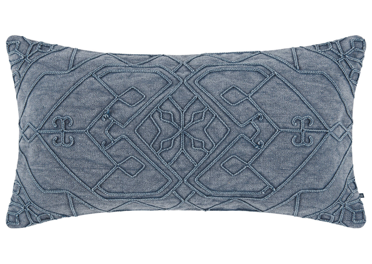 Frida Pillow 12x22 Blue