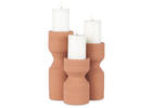 Rife Candle Holder Small Terracotta