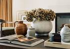 Petit cache-pot Linna gris