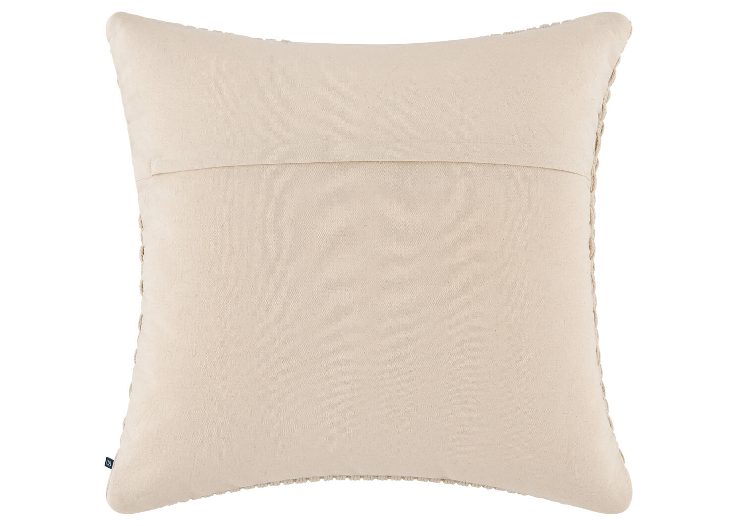 Coussin en coton Hadston 20x20 naturel