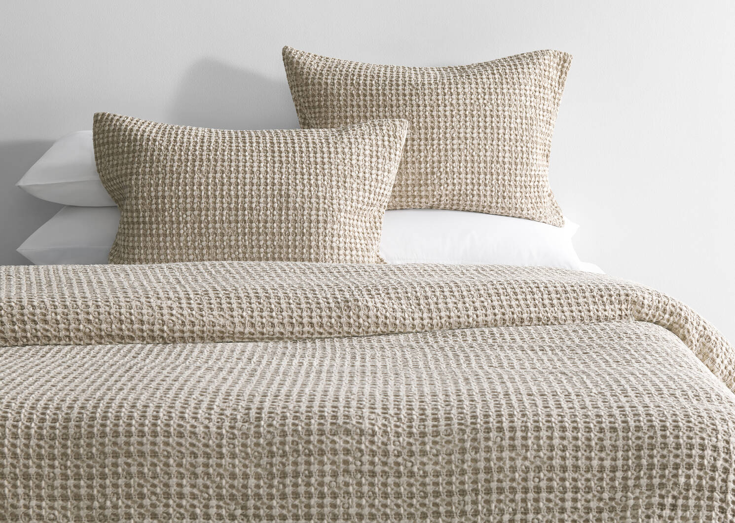 Carlin Cotton Duvet Set Queen Mushroom