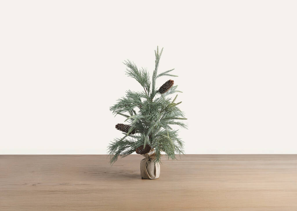Kringle Frosted Pine Tree Decor