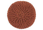 Pouf Roper terracotta