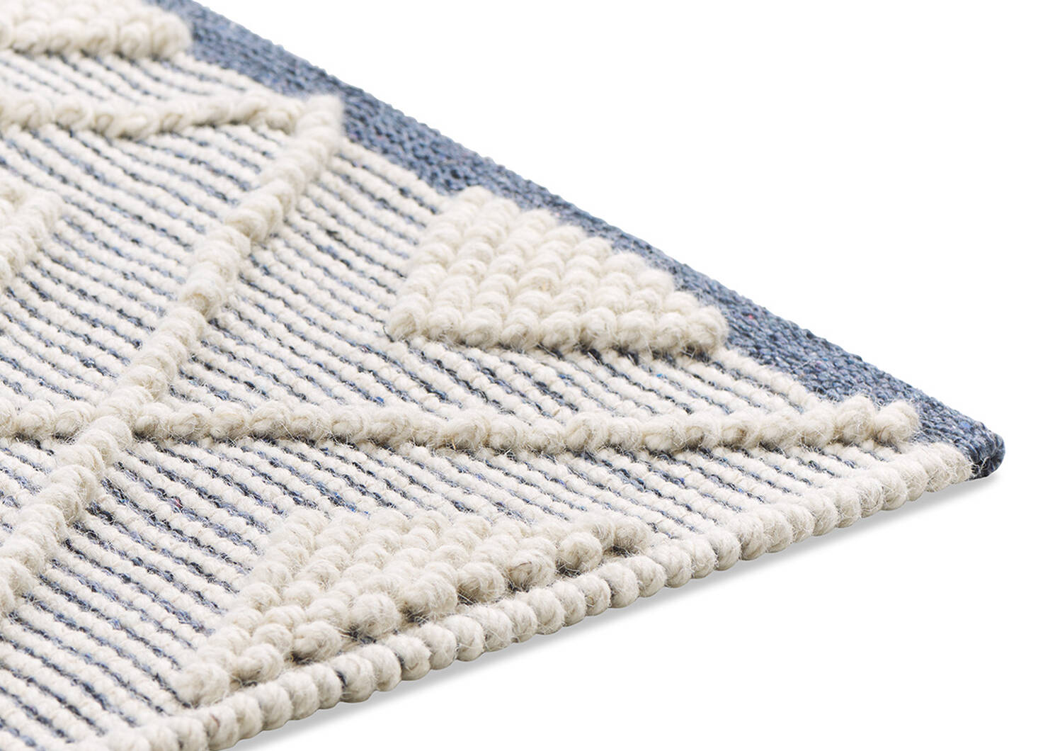 Olympia Accent Rug - Navy/Ivory