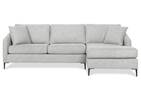 Hensley Sofa Chaise -Wish Silverdust