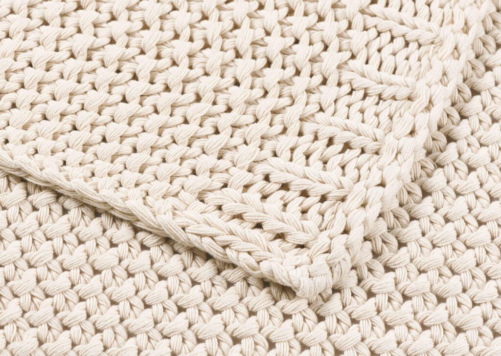Kitt Cotton Throw Natural