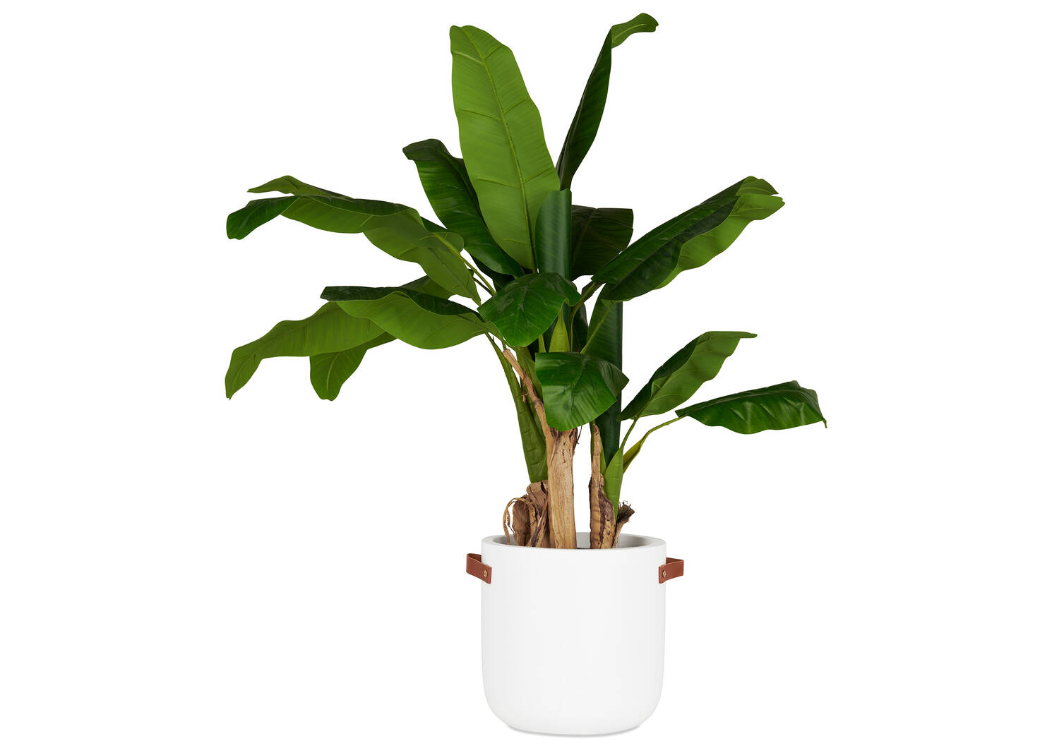 Cache-pot moyen Elgin blanc