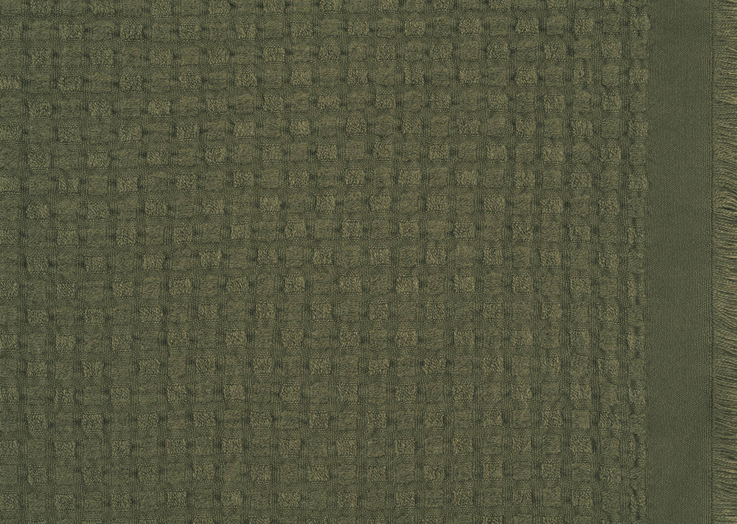 Knox Waffle Throw Woodland