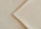 Laurent Faux Fur Bedspread Natural