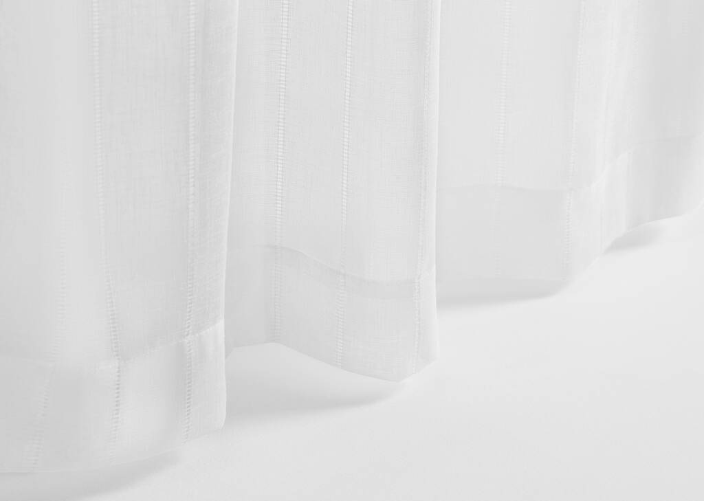 Eliam Sheer Curtain 96 White