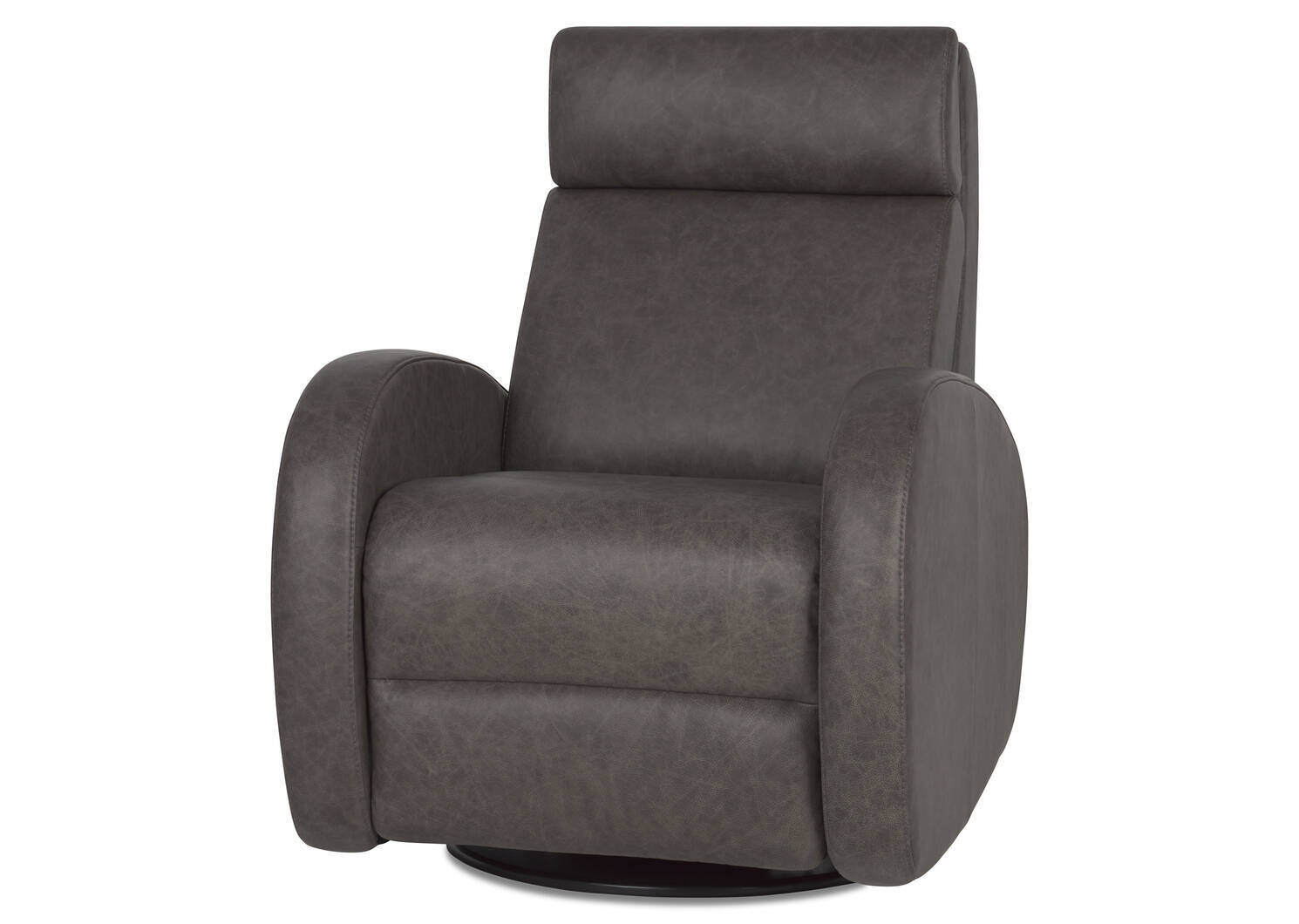 Imatra Leather Recliner -Piper Thunder