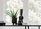 Vases Eliana noirs