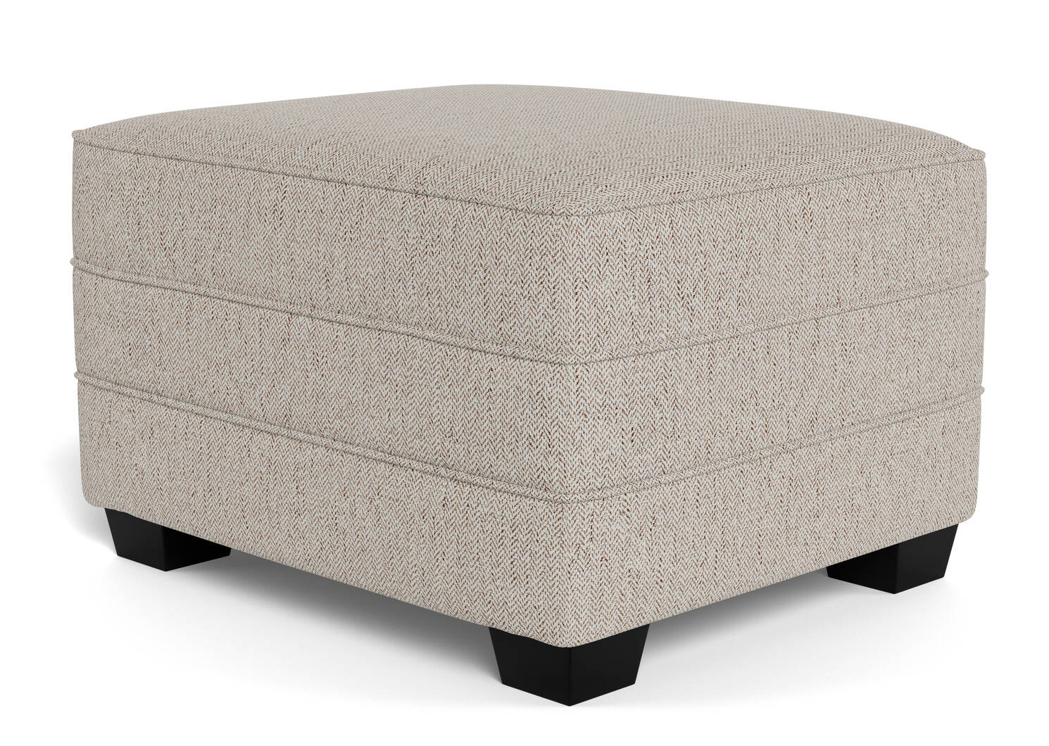 Azure Custom Ottoman 28x24”