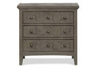 Parker Nightstand -Heron Grey