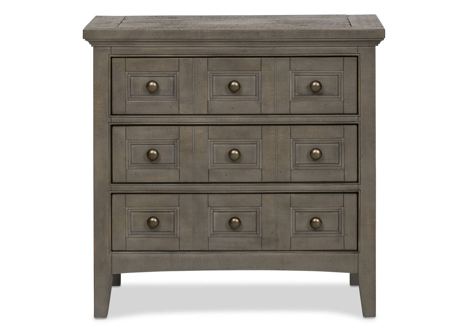Parker Nightstand -Heron Grey