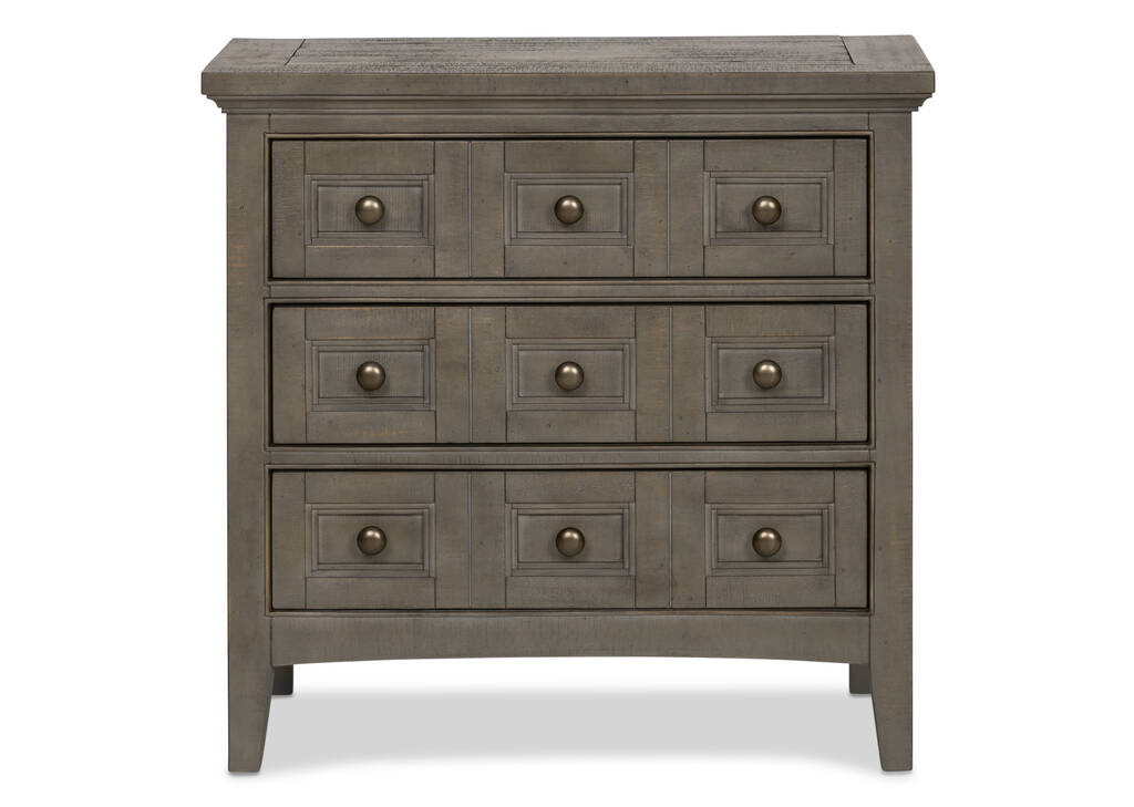Parker Nightstand -Heron Grey