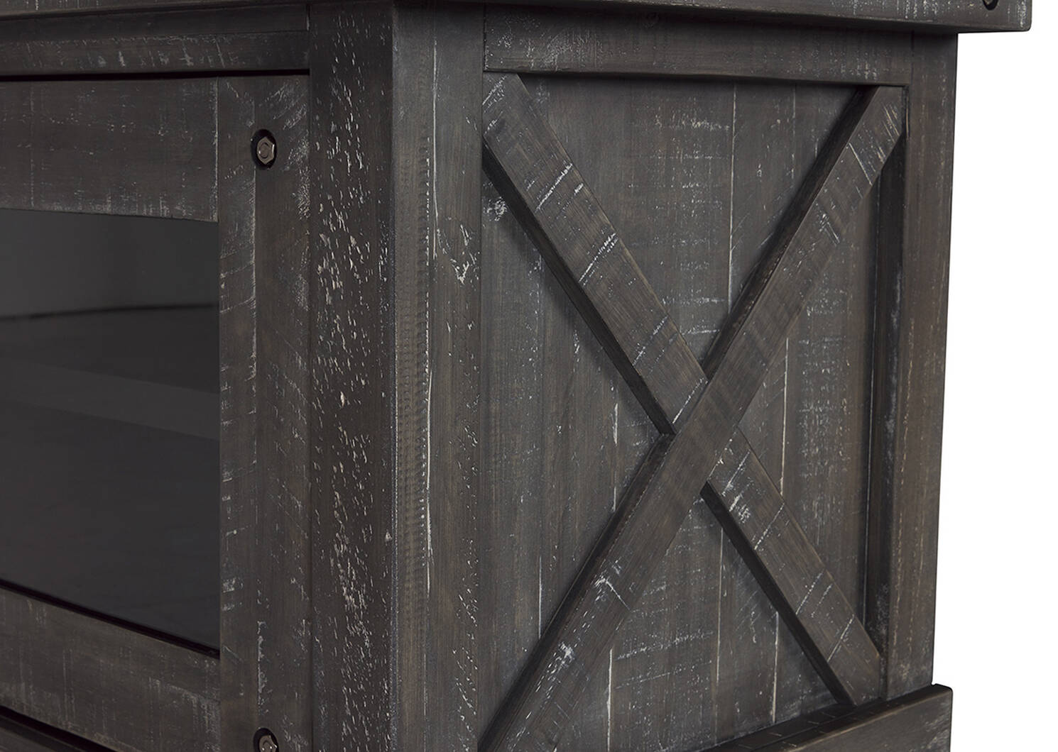 Meuble multimédia Ironside -fumée
