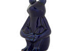 Ferdie Frog Chill Garden Decor Indigo