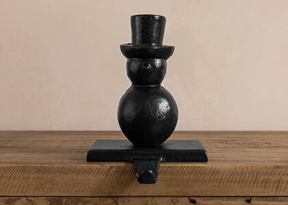 Meri Snowman Stocking Holder