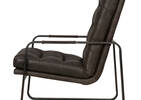 Donnelly Leather Armchair -Hurst Cocoa