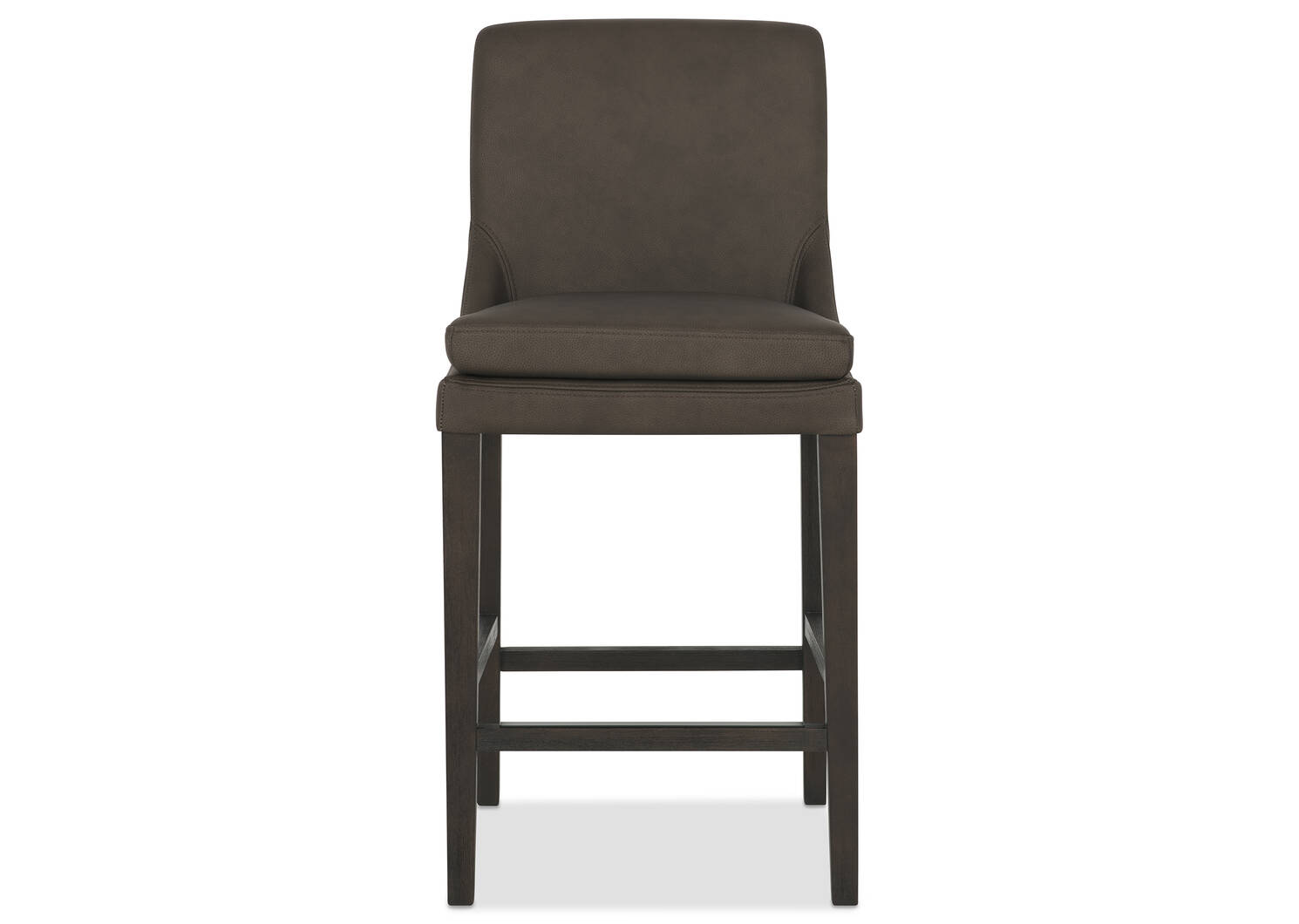 Maurizio Lthr Counter Stool -Torino Mocha
