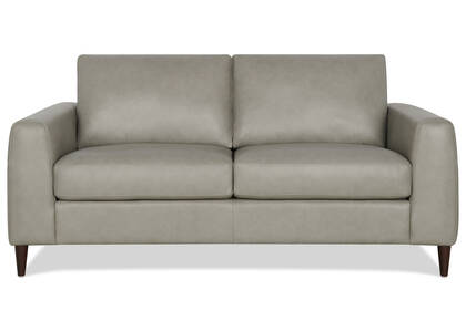 Kaston Custom Leather Loveseat