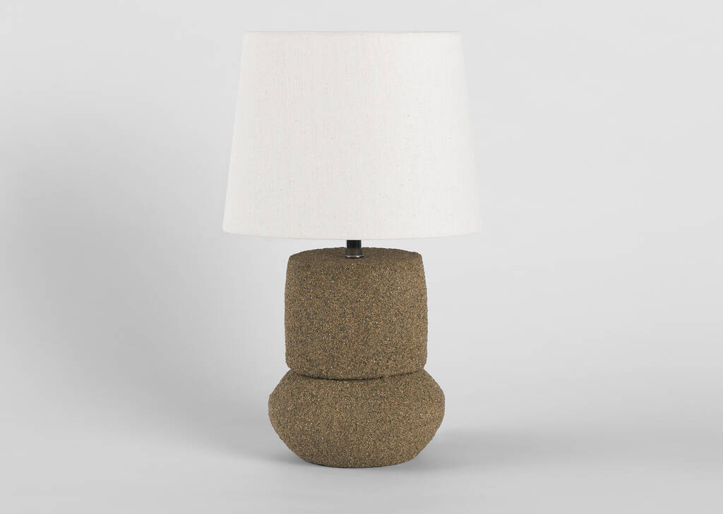 Lampe de table Garvey brune