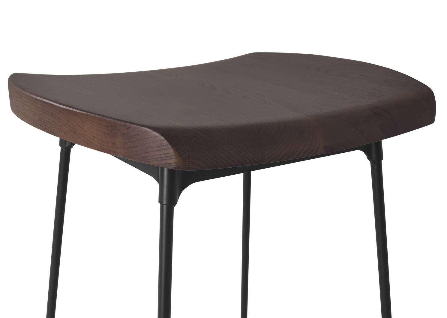 Tabouret Nolin -frêne brun