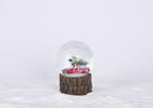 Vintage Wagon Snow Globe