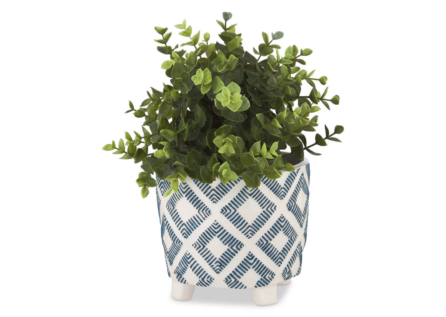 Jora Vase Atlantic/White