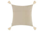 Lorenzo Pillow 20x20 Sand/Black/Jute