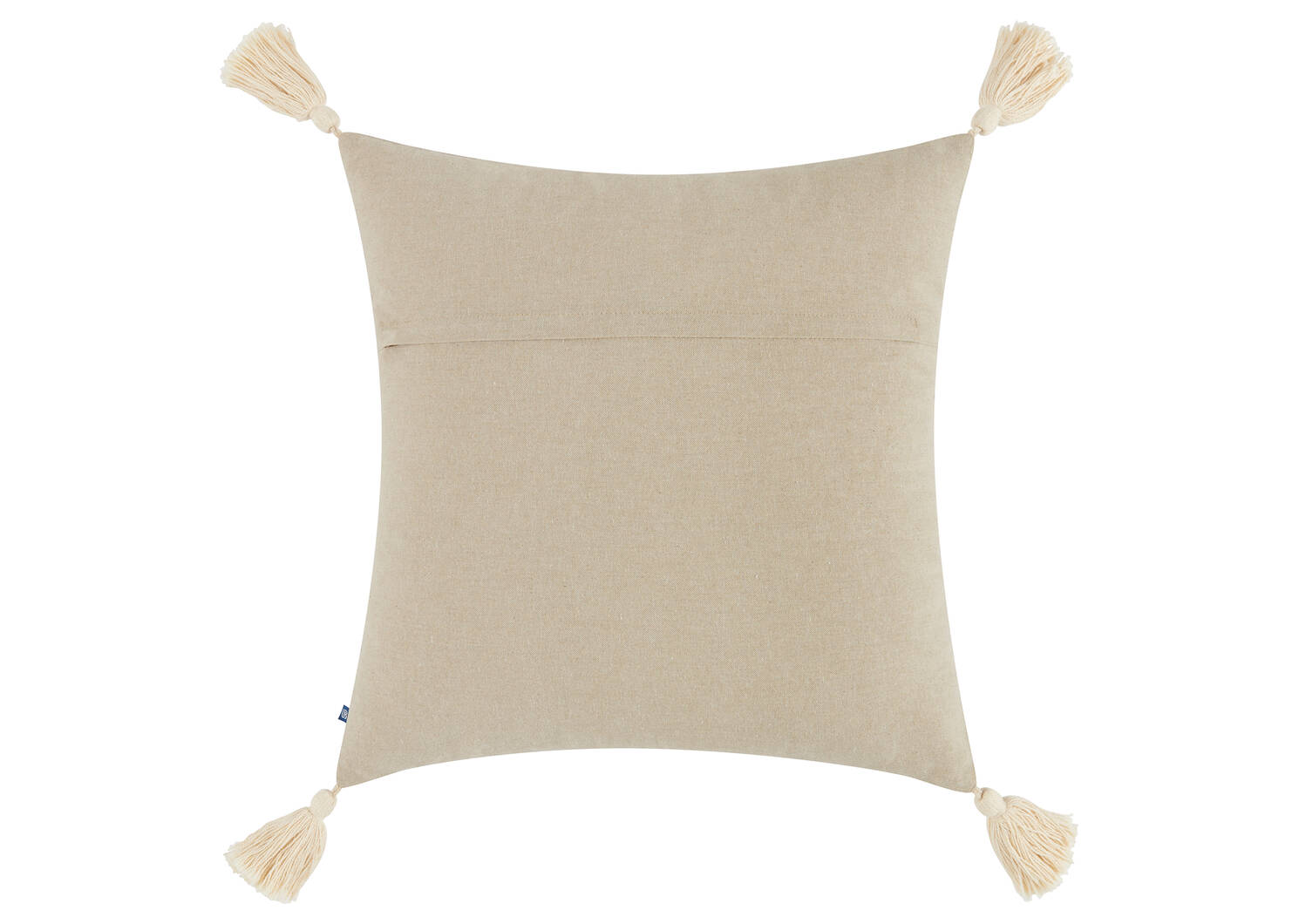 Lorenzo Pillow 20x20 Sand/Black/Jute