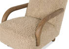 Fauteuil Gloria -Burke rôtie
