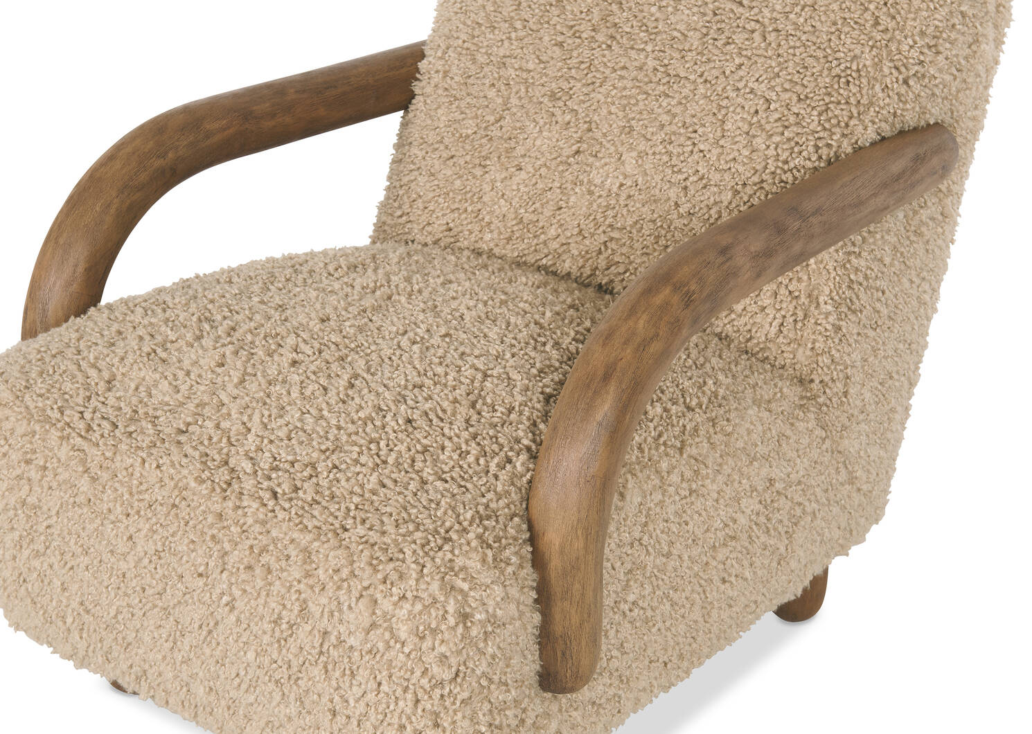 Fauteuil Gloria -Burke rôtie
