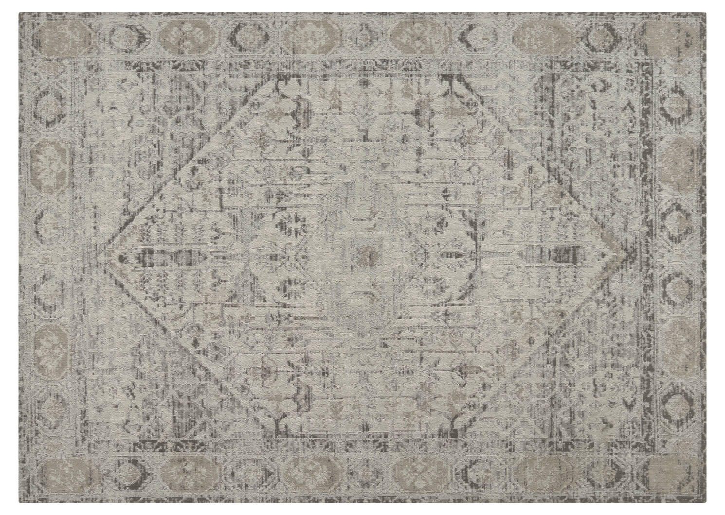 Pierre Rug 96x120 Sand/Grey